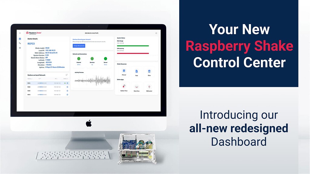 Version 21 Update Released! - Announcements - Raspberry Shake