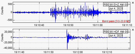 RBE98 Seismic and Acoustic capture of NOVA Sonic Book 060423 1510L