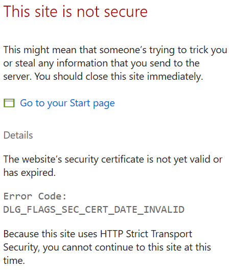 certificate-expired